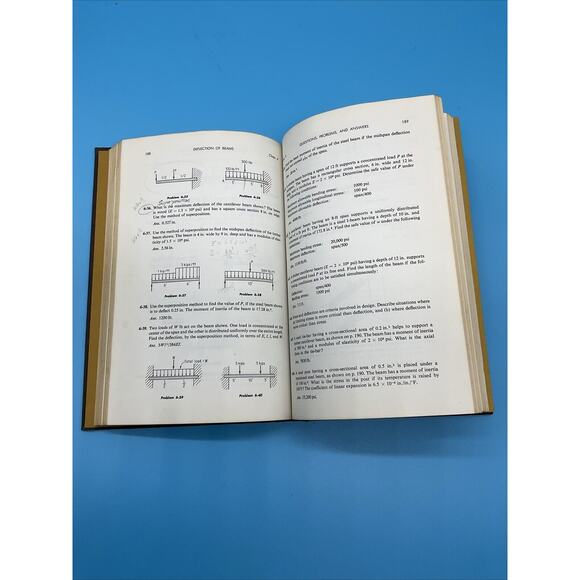 Mechanics of Materials by Irving J. Levinson 2nd Edition 1970 Engineering Book - Picture 4 of 5